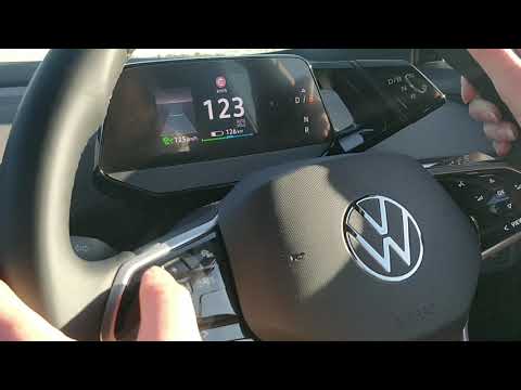 How to work the Volkswagen ID4 Adaptive Cruise Control