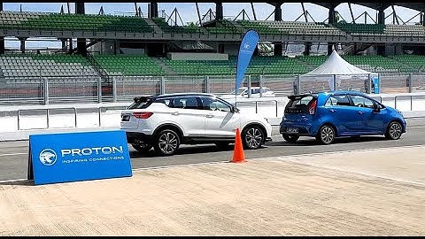 Proton X50 SUV Autonomous Emergency Braking (AEB) System Demonstrated - It Works....