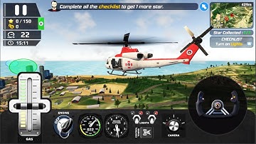 Helicopter Flight Pilot Simulator Ep1 - Planes Pilot Game - Android Gameplay HD