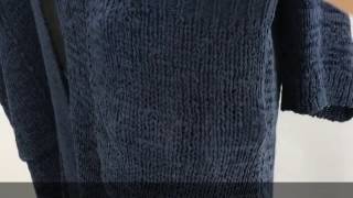 【GOLDJAPAN 大きいサイズ専門店】ザックリロングカーディガン 　L-5L