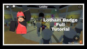 How To Unlock Miserable Night Badge/Lotham Skin (Accurate Piggy Roleplay Book 2)