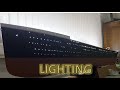 Radio Control Trumpeter 1:200 Titanic Build Part 12 - Electronics and Lights