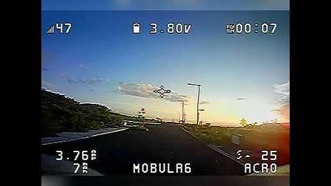 Mobula 6 outdoor test