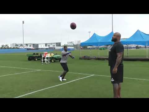 Christian Wade NFL training Part One