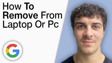 How To Remove Google Account From Laptop or PC - Easy Guide [2025 Full Guide]