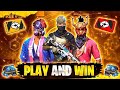 #freefire max 1vs4 hard gameplay mobile player #custom woodpecker king Giveaway