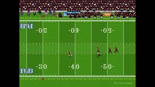 Retro bowl kick return on extreme gets to 10 yard line