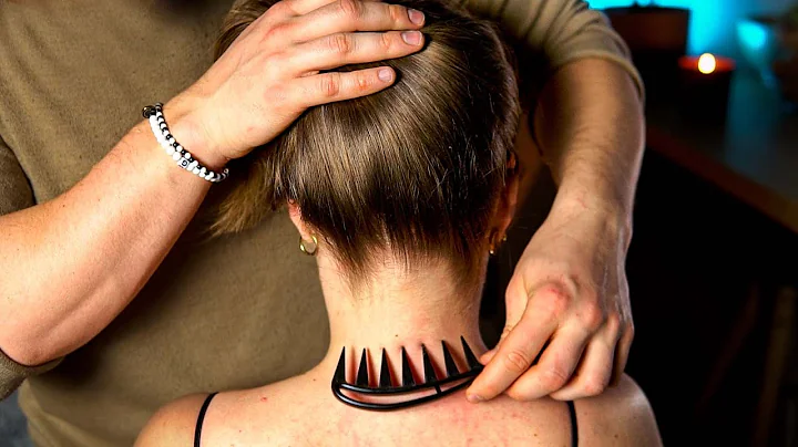 ASMR Insomnia Treatment - Nape & Scalp Tingles (Hair Sounds)