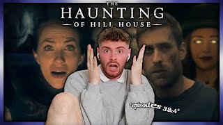 *part 2* Watching The Haunting of Hill House for the first time!! ~EP 3&4 REACTION~