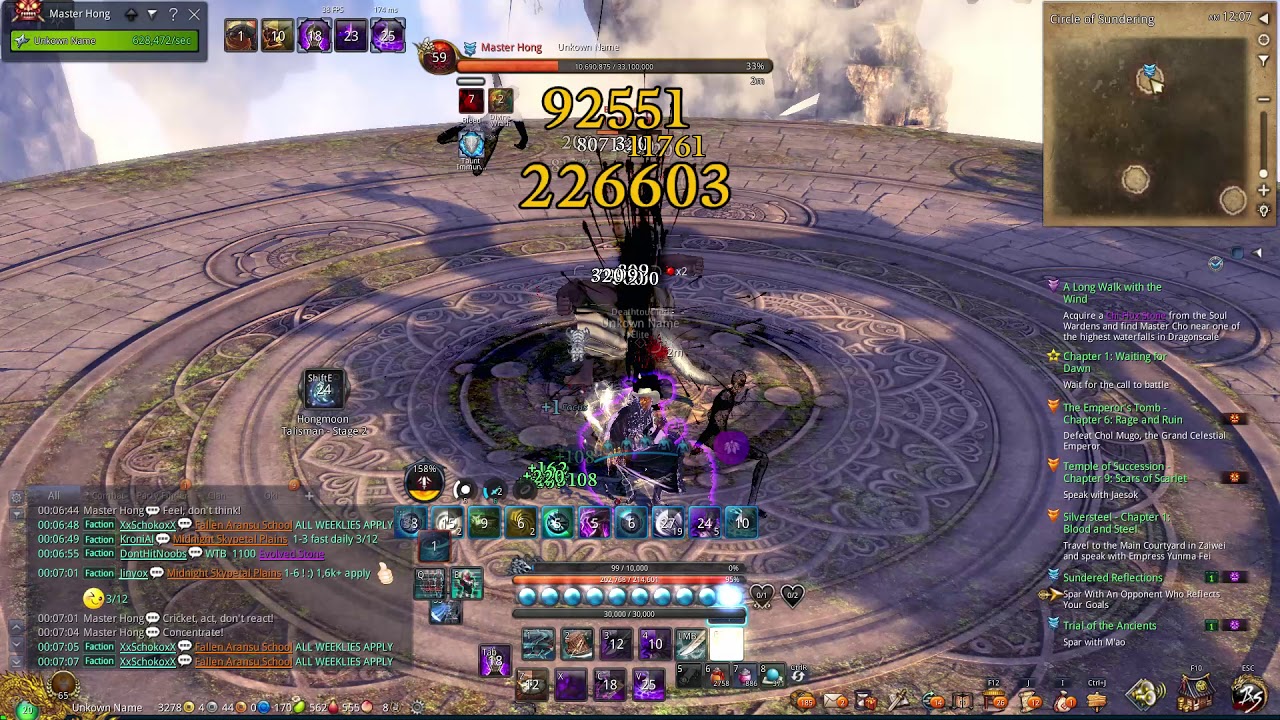 Blade and soul 3rd spec assasin Master Hong