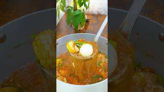 Chicken Sotanghon Soup with Corn