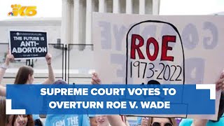 BREAKING: Supreme Court overturns Roe v. Wade