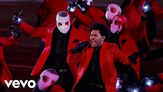 House of Balloons to Blinding Lights transition | The Weeknd’s Pepsi Super Bowl LV Halftime Show Resimi