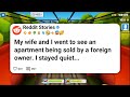 My wife and I went to see an apartment being sold by a foreign owner. I stayed quiet #reddit 
