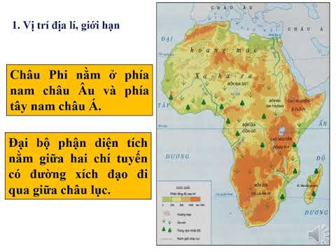 Địa lí 5 Tuần 25 Bài 23 Châu Phi