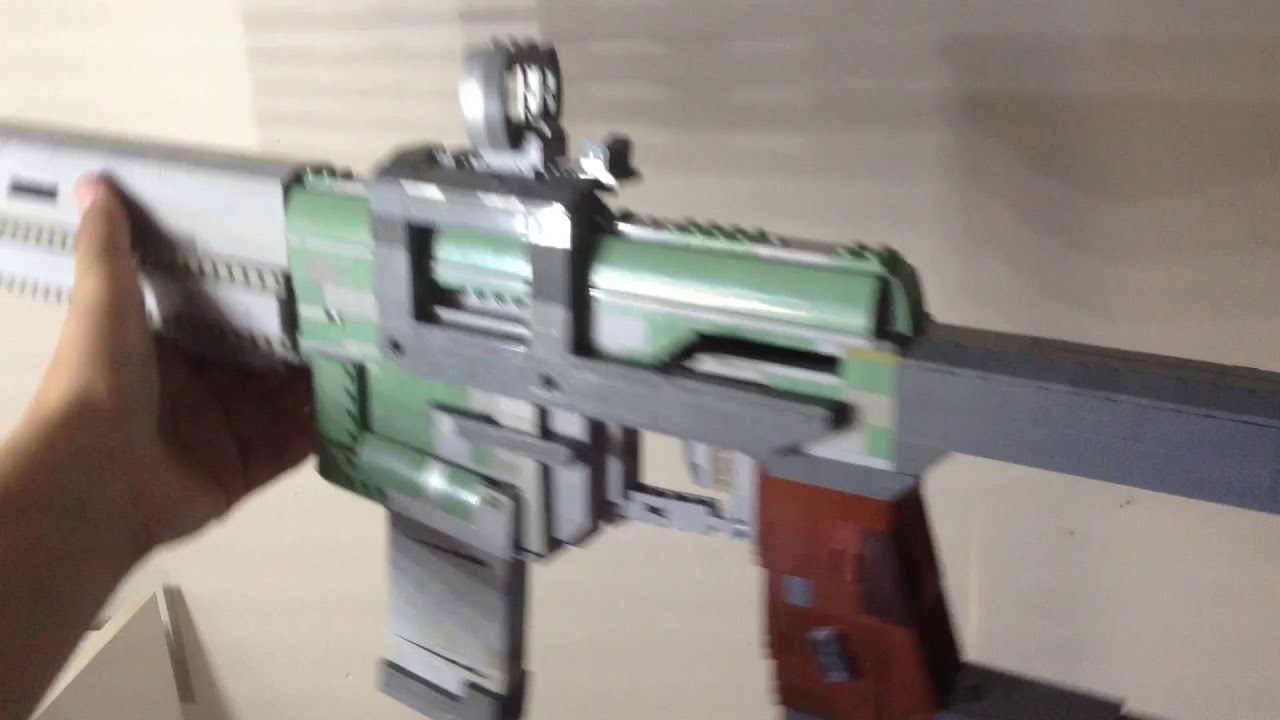 Lego destiny 2 Scathelocke Auto Rifle YouTube