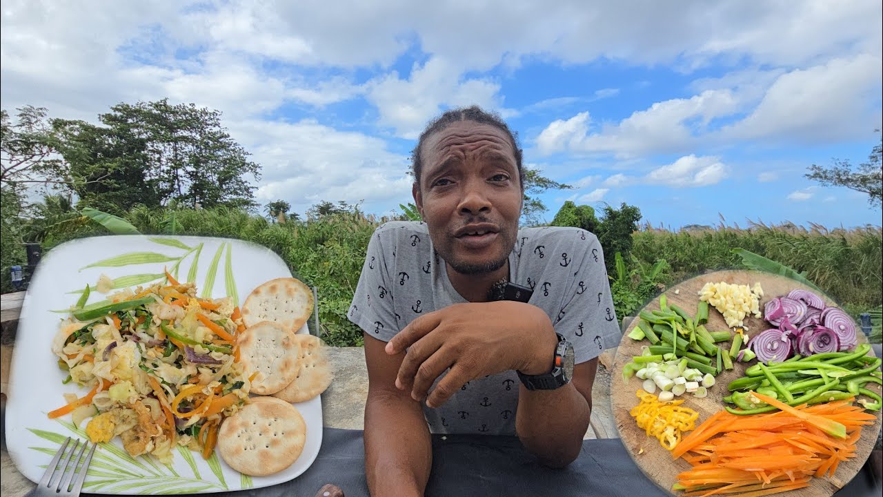 Healthiest breakfast ever VEGETABLE egg 🥚 salad 🥗 EPIC 