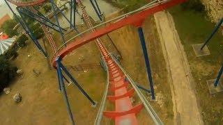 Roller coaster crash - superman fiesta texas