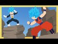 Goku Vs Vegeta - Stick Nodes Fight!!