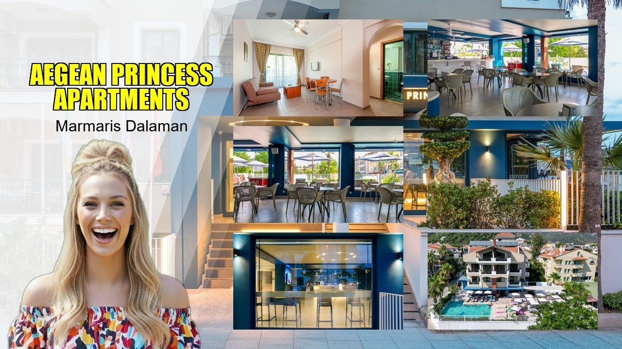 Осмотрите апартаменты Aegean Princess в Мармарис-Даламане.
