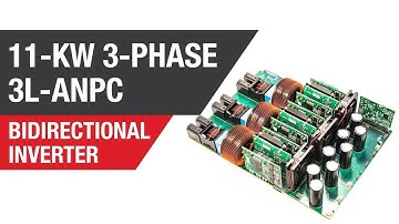 11-kW 3-phase, 3-level ANPC bidirectional inverter design