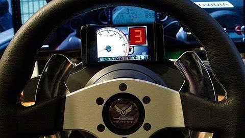 Custom iPhone mount for Thrustmaster T500RS and iHud iRacing/rFactor/LFS Dashboards - @Barnacules