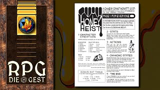 Full Honey Heist: How This One-Page RPG Hooks Your Table Guide