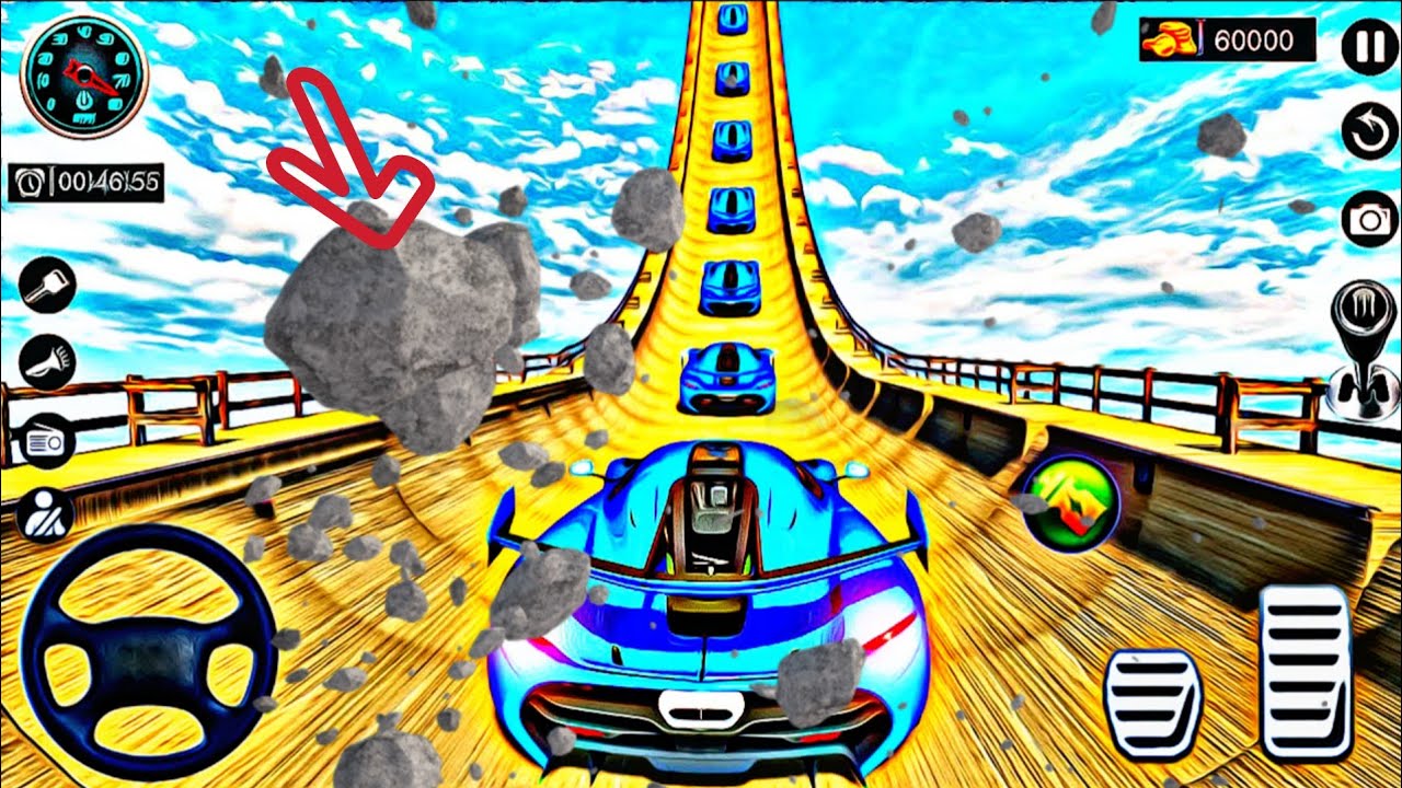 Mega Ramp Car Stunt game।। मेगा रैंप कार स्टंट गेम //JADUGAMER// 