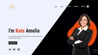 How to make a website DARK MODE | Dark Theme Website design Using HTML, CSS and JavaScript p2