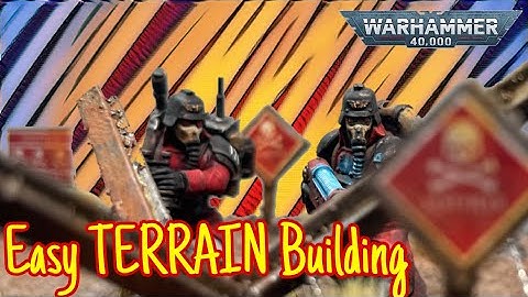 How to Make Scatter Terrain | TTG TERRAIN Building