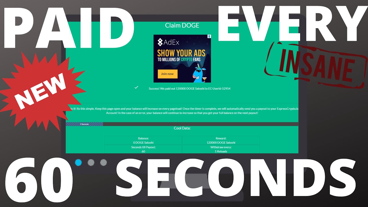 Get Paid Out Every 60 Seconds Legit YouTube