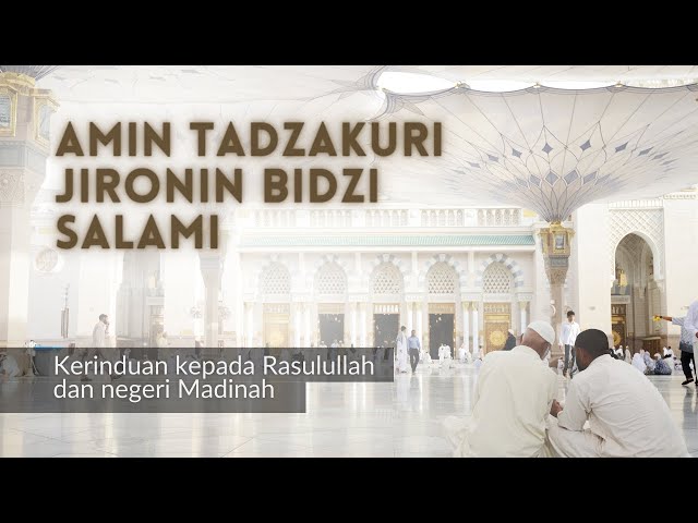 Amin Tadzakuri Jironin • Qosidah Burdah (1/10) | Lirik & Terjemah class=