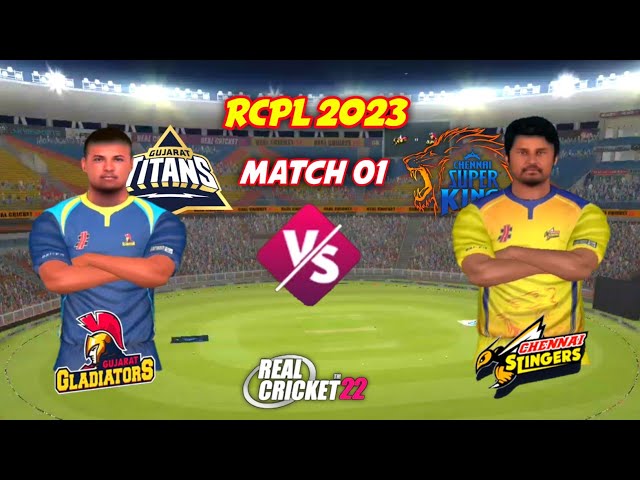 CHENNAI 🆚 GUJARAT 💥 RC22 RCPL 2023 EP 1 class=