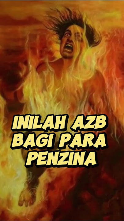 'Azab yang Mengerikan Bagi Pelaku Zina di Akhirat Kelak'