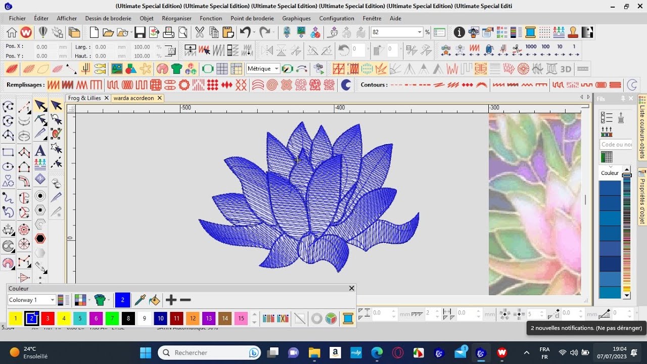 الدرس 29 في الويلكوم حول التأثيرات في الغرز وأشياء أخرى