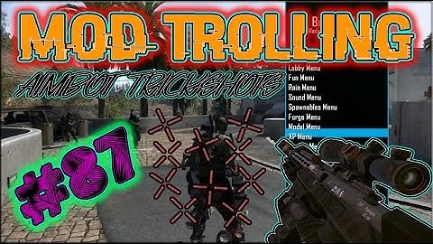 Black ops 2 Mod Trolling #87 "Aimbot Trickshots"