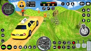 OFF-ROAD TAXI CAR DRIVING GAME. TAXI SERVICES MISSIONS GAME. screenshot 5
