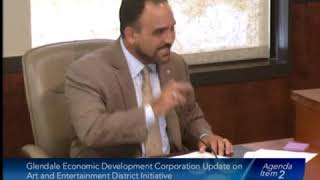 2015-08-25 - Glendale Joint City Council - Economic Development Corporation Meeting