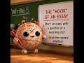 Learn with Write8 - What is Essay's Hook #english #essaywriting #toefl #ielts