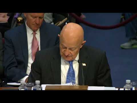 James Clapper's Opening Statement On Investigating Trump's Ties To Russia