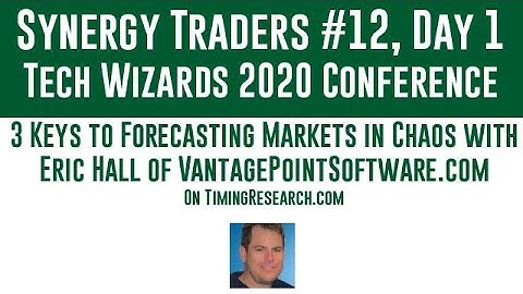 Synergy Traders #12.10: 3 Keys to Forecasting Markets in Chaos with Eric Hall