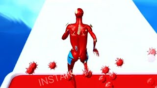 DNA run game coronavirus vaccine android games part #2 Gameplay max level, blood run screenshot 5