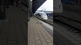 Baureihe 403 ICE3 "Regenbogen" Streifen als ICE Richtung München HBF #trainspotting #train #shorts