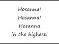 Hosanna - Vineyard [lyrics]