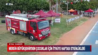 Mersi̇n Büyükşehi̇rden Çocuklar İçi̇n İtfai̇ye Haftasi Etki̇nli̇kleri̇