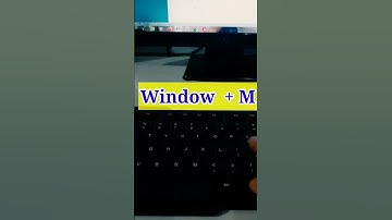 Short cut keyboard से Window ko minimize or maximize  कैसे करे