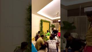 💥SUNFLOWER 🌻backdrop for a Jain function #surpriseplannersinchennai #shorts #trendingonyoutube