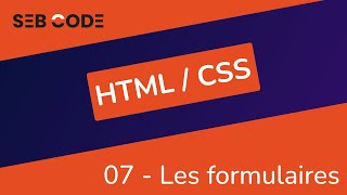 HTML CSS Training - 07 - Forms