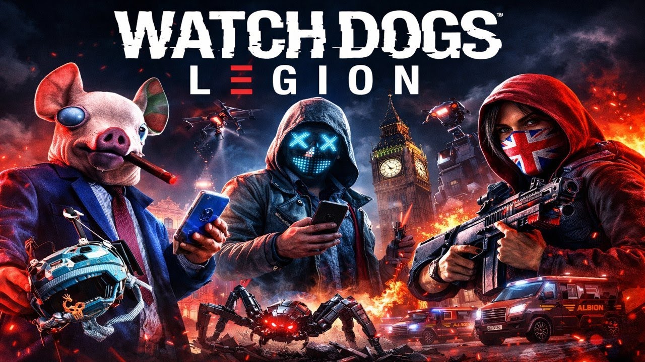 COMEÇANDO DO ZERO em Watch Dogs Legion – Hackeando Londres! 🔥🎮