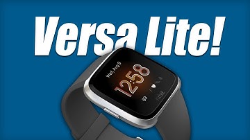 Fitbit Versa Lite: Unboxing and First Impressions!